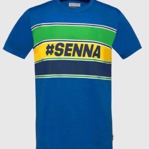 Camiseta Senna Azul